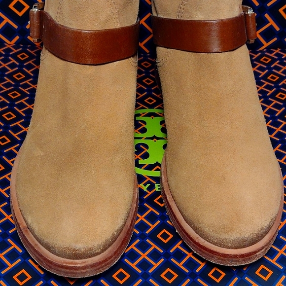 Tory Burch Bennie suede Bootie - Picture 9 of 14
